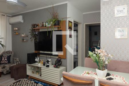 Sala de apartamento à venda com 1 quarto, 43m² em Rubem Berta, Porto Alegre