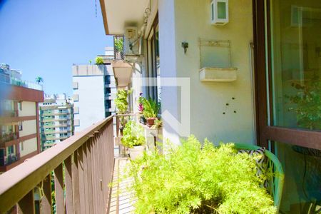 Sala varanda  de apartamento à venda com 2 quartos, 75m² em Gávea, Rio de Janeiro