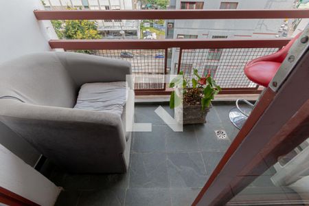 sacada de apartamento à venda com 1 quarto, 49m² em Vila Lidia, Campinas