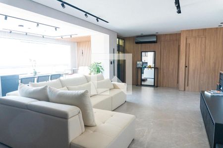 Sala de apartamento à venda com 3 quartos, 131m² em Vila Mascote, São Paulo