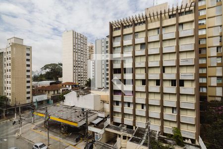 Varanda Vista de kitnet/studio para alugar com 1 quarto, 30m² em Perdizes, São Paulo