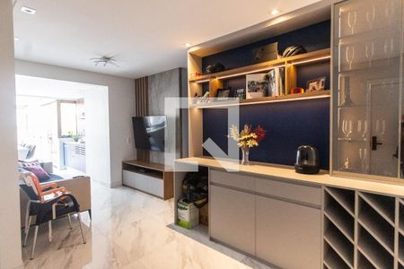 Sala  de apartamento à venda com 2 quartos, 120m² em Jardim Paraíso, São Paulo