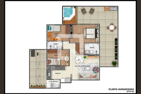 Apartamento à venda com 3 quartos, 146m² em Cabral, Contagem