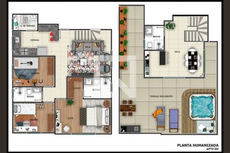 Apartamento à venda com 3 quartos, 160m² em Cabral, Contagem