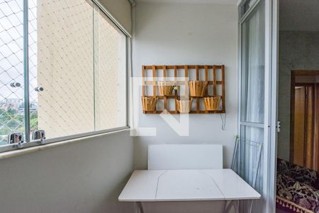 Varanda da Sala de apartamento para alugar com 2 quartos, 69m² em Estoril, Belo Horizonte