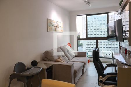 Sala de apartamento para alugar com 2 quartos, 53m² em Boa Vista, Recife