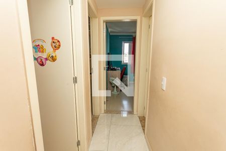 Corredor  de apartamento à venda com 3 quartos, 67m² em Centro, Diadema