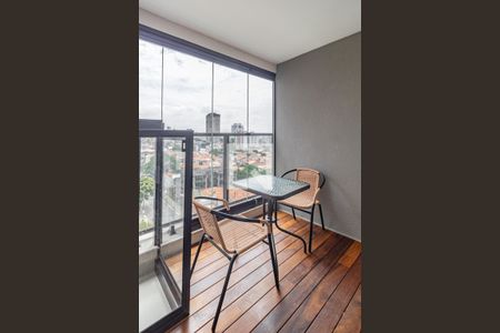 Studio - Varanda de kitnet/studio para alugar com 1 quarto, 25m² em Vila Mariana, São Paulo