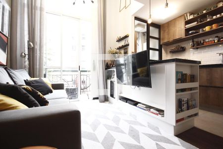 Sala de apartamento para alugar com 1 quarto, 53m² em Vila Mariana, São Paulo