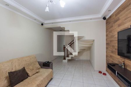 Sala de casa à venda com 3 quartos, 138m² em Parque Jaçatuba, Santo André