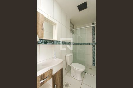 Banheiro de apartamento para alugar com 1 quarto, 42m² em Vila Ipiranga, Porto Alegre