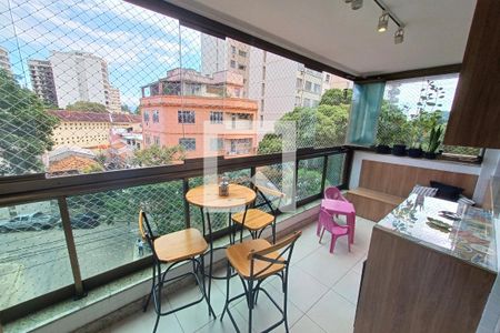 varanda de apartamento à venda com 3 quartos, 127m² em São Domingos, Niterói