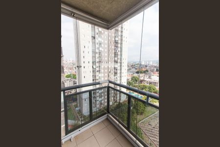 Varanda da Sala   de apartamento para alugar com 2 quartos, 47m² em Parque Edu Chaves, São Paulo