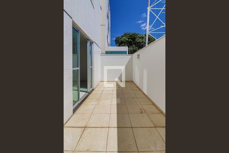 Varanda da Sala de apartamento para alugar com 3 quartos, 222m² em Palmares, Belo Horizonte
