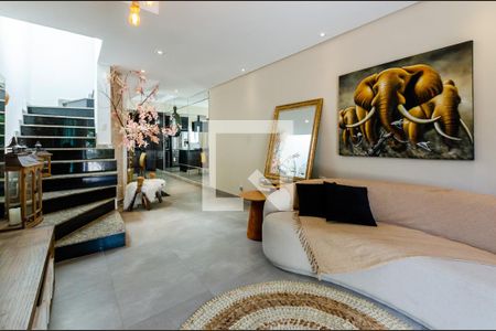 Sala de casa para alugar com 3 quartos, 139m² em Aparecida, Santos