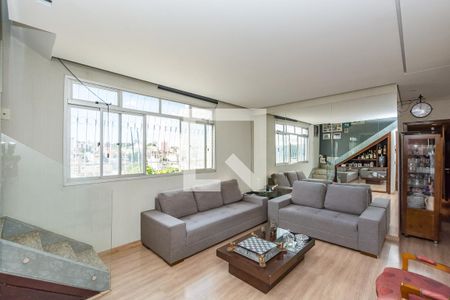 Sala de apartamento à venda com 5 quartos, 228m² em Padre Eustáquio, Belo Horizonte