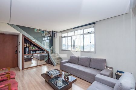 Sala de apartamento à venda com 5 quartos, 228m² em Padre Eustáquio, Belo Horizonte