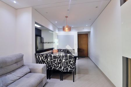 Sala de apartamento à venda com 3 quartos, 123m² em Campestre, Santo André