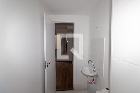 Banheiro da Suíte de apartamento à venda com 1 quarto, 23m² em Vila Ré, São Paulo