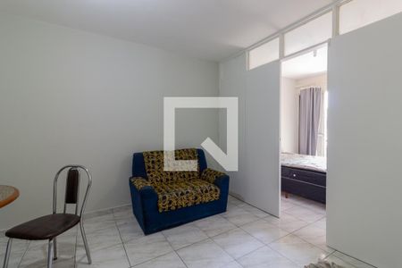 Sala de apartamento à venda com 1 quarto, 42m² em Moema, São Paulo