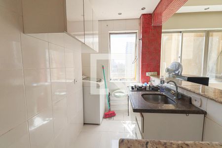 Cozinha e Área de Serviço de apartamento para alugar com 1 quarto, 35m² em Centro, Curitiba