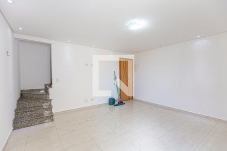 Sala de apartamento à venda com 3 quartos, 144m² em Vila Scarpelli, Santo André