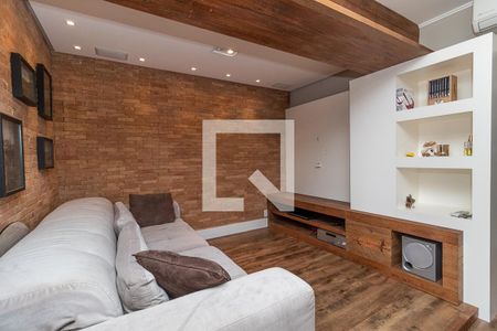 Sala de apartamento à venda com 3 quartos, 124m² em Mont’serrat, Porto Alegre