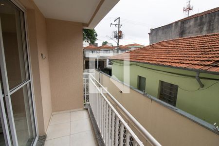 Varanda de apartamento à venda com 2 quartos, 54m² em Vila Canero, São Paulo