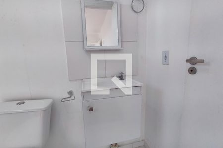 Banheiro da Suíte de apartamento para alugar com 1 quarto, 28m² em Vila Ré, São Paulo