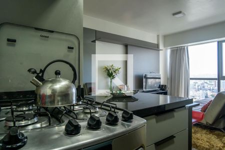 Sala/Cozinha de kitnet/studio para alugar com 1 quarto, 42m² em Praia de Belas, Porto Alegre