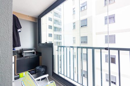 Varanda  de apartamento à venda com 1 quarto, 48m² em Presidente Altino, Osasco