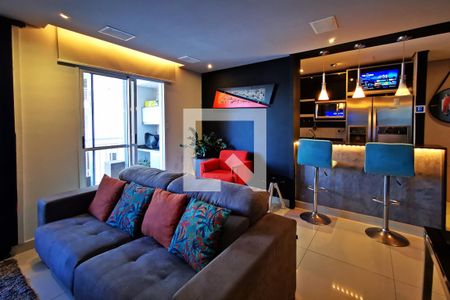 Sala de apartamento à venda com 1 quarto, 69m² em Vila das Hortências, Jundiaí