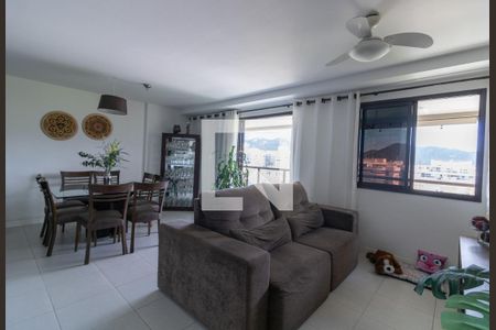 Sala de apartamento à venda com 4 quartos, 232m² em Recreio dos Bandeirantes, Rio de Janeiro