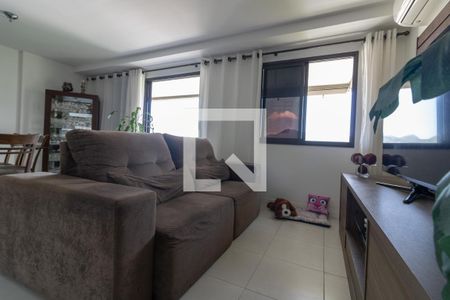 Sala de apartamento à venda com 4 quartos, 232m² em Recreio dos Bandeirantes, Rio de Janeiro
