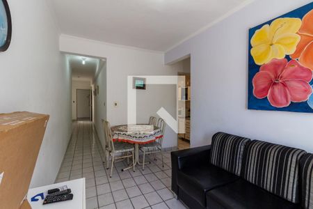 Sala de apartamento para alugar com 1 quarto, 80m² em Real, Praia Grande