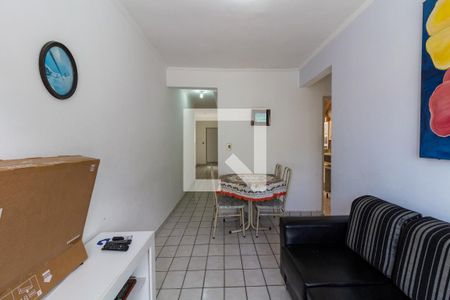 Sala de apartamento para alugar com 1 quarto, 80m² em Real, Praia Grande