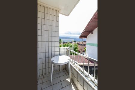 Varanda da sala de apartamento para alugar com 1 quarto, 80m² em Real, Praia Grande