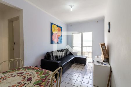 Sala de apartamento para alugar com 1 quarto, 80m² em Real, Praia Grande