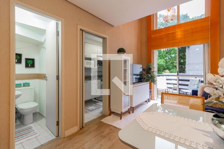 Sala de apartamento à venda com 1 quarto, 48m² em Vila Uberabinha, São Paulo