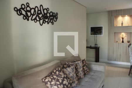 Sala de apartamento para alugar com 3 quartos, 103m² em Barra Funda, Guarujá