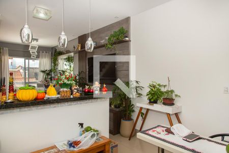 Cozinha de casa para alugar com 2 quartos, 135m² em Vila Santa Rosa, Guarujá