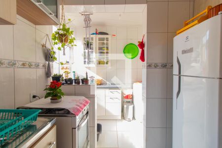 Cozinha e Área de Serviço de apartamento à venda com 2 quartos, 62m² em Cascata, Porto Alegre