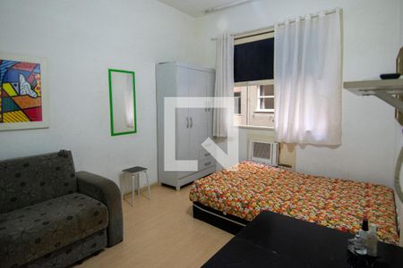 Sala de apartamento para alugar com 1 quarto, 22m² em Leme, Rio de Janeiro