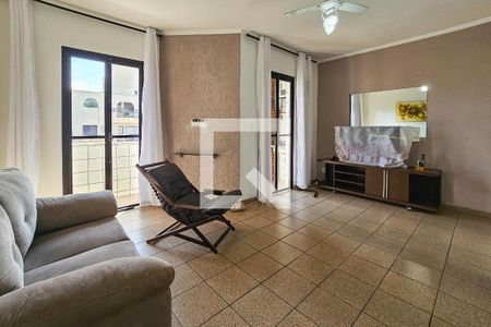 Sala de apartamento para alugar com 2 quartos, 64m² em Jardim Las Palmas, Guarujá