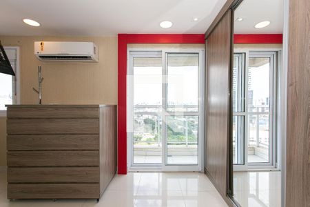 Varanda e Quarto de apartamento para alugar com 1 quarto, 45m² em Tatuapé, São Paulo