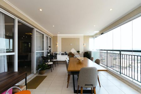 Varanda gourmet de apartamento à venda com 3 quartos, 163m² em Jardim Sao Bento, Jundiaí