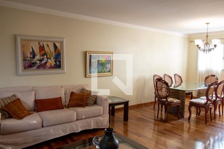 Sala de apartamento à venda com 4 quartos, 189m² em Brooklin Novo, São Paulo