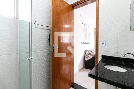 Banheiro de kitnet/studio à venda com 1 quarto, 33m² em Cidade Patriarca, São Paulo