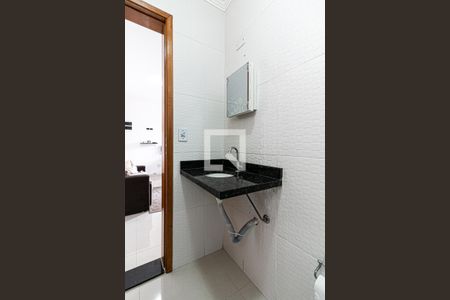 Banheiro de kitnet/studio à venda com 1 quarto, 33m² em Cidade Patriarca, São Paulo