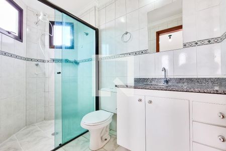 Banheiro da Suíte de apartamento para alugar com 3 quartos, 87m² em Jardim das Industrias, São José dos Campos
